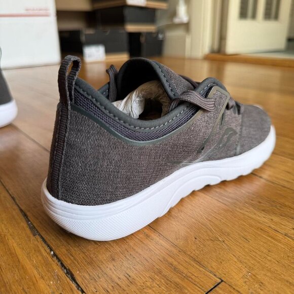 Saucony Women's Eros Lace Sneakers Size 5.5 in Grey - Picture 2 of 6